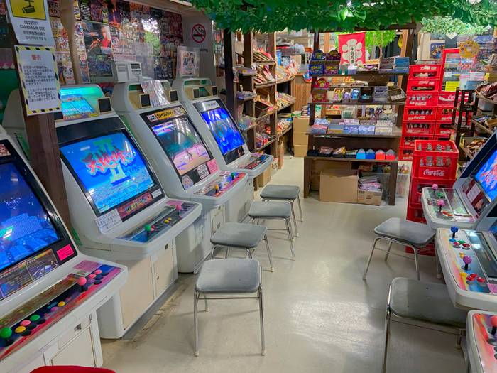 Vintage game corner